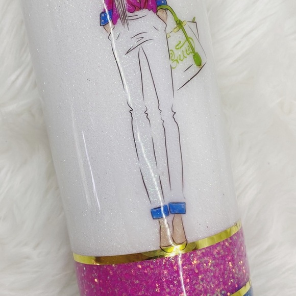 20oz  Glitter Tumbler - Picture 5 of 11